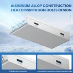 HST-2A2C 4 in 1 USB 3.2 10Gbps Detachable Magnetic Docking Station - Image 5