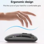 Yesido KB29 Transparent Bluetooth Dual Mode Wireless Mouse - Image 5