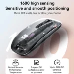 Yesido KB29 Transparent Bluetooth Dual Mode Wireless Mouse - Image 6