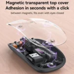 Yesido KB29 Transparent Bluetooth Dual Mode Wireless Mouse - Image 9