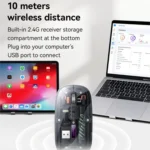 Yesido KB29 Transparent Bluetooth Dual Mode Wireless Mouse - Image 10