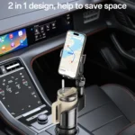 Yesido C273 2 in 1 Car Water Cup Phone Holder - Image 2