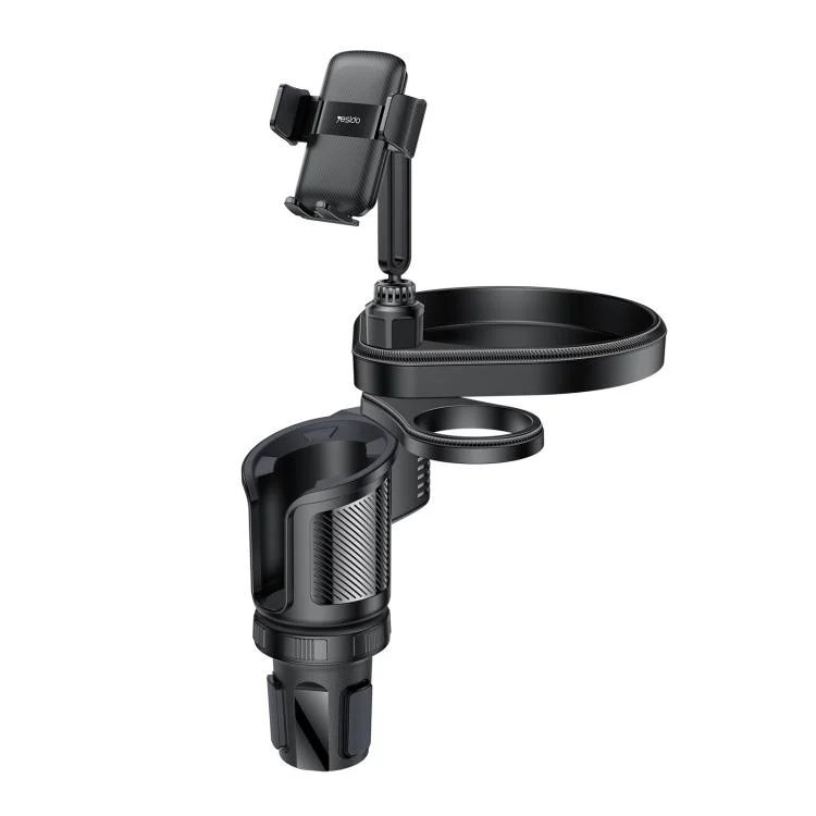 Yesido C274 4 in 1 Car Multi-function Tray Water Cup Phone Holder