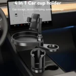 Yesido C274 4 in 1 Car Multi-function Tray Water Cup Phone Holder - Image 2