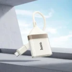hoco UA40A Crystal 2 in 1 Type-C to SD and TF Card Reader - Image 6