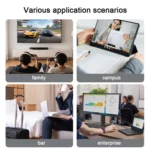 USB -C / Type-C Elbow to RJ45 and 3 x USB-A Aluminum Alloy Shell HUB Adapter Expander - Image 7