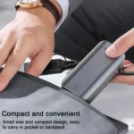 USB -C / Type-C Elbow to RJ45 Aluminum Alloy Shell Ethernet HUB Adapter - Image 5