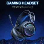 ONIKUMA X88 Head-mounted RGB Light E-Sports Gaming Headset, Cable Length: 2.2m - Image 3