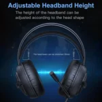 ONIKUMA X88 Head-mounted RGB Light E-Sports Gaming Headset, Cable Length: 2.2m - Image 7