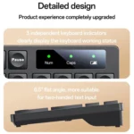 Yesido KB42 2.4G Business Wireless Keyboard Mouse Set - Image 12