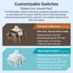 AULA F108 108 Keys Wired/2.4G/Bluetooth Three Model Customizable RGB Gaming Mechanical Keyboard - Image 6