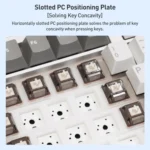 AULA F108 Pro 108 Keys Wired/2.4G/Bluetooth Three Model Customizable RGB Gaming Mechanical Keyboard - Image 6