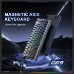 ONIKUMA G69 68 Keys RGB Lighting Wired Magnetic Axis Keyboard - Image 4