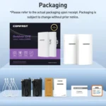 COMFAST CF-E113A V2 5.8GHz 300Mbps 11dBi Monitoring Bridge WiFi Repeater Set - Image 20