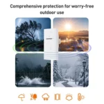 COMFAST CF-E113A V2 5.8GHz 300Mbps 11dBi Monitoring Bridge WiFi Repeater Set - Image 8