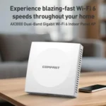 COMFAST CF-E593AX 3000Mbps Dual-Band WiFi6 In-Wall AP - Image 2