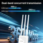 COMFAST CF-EW87 3600Mbps Dual-Band WiFi7 Outdoor Wireless AP - Image 4