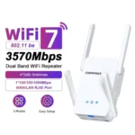 COMFAST CF-WR773BE 3570Mbps WiFi7 Signal Extender Dual Band Gigabit Wireless Repeater - Image 2