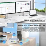 GMKtec NucBox G10 Mini PC, AMD Ryzen 5 3500U, Windows 11 Pro, WiFi, BT, HDTV, DisplayPort - Image 4