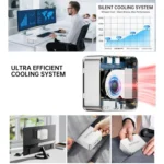 GMKtec NucBox G10 Mini PC, AMD Ryzen 5 3500U, Windows 11 Pro, WiFi, BT, HDTV, DisplayPort - Image 6