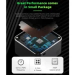 GMK NucBox Windows 10 System Mini PC, Intel Celeron J4125 Quad Core 64bit 14nm 2GHz-2.7GHz, Support WiFi & Bluetooth & RJ45, - Image 20