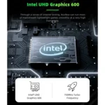 GMK NucBox Windows 10 System Mini PC, Intel Celeron J4125 Quad Core 64bit 14nm 2GHz-2.7GHz, Support WiFi & Bluetooth & RJ45, - Image 21