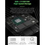 GMK NucBox Windows 10 System Mini PC, Intel Celeron J4125 Quad Core 64bit 14nm 2GHz-2.7GHz, Support WiFi & Bluetooth & RJ45, - Image 12