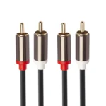 2 x RCA to 2 x RCA Gold-plated Audio Cable - Image 2