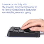 533 35 Keys 2.4G Ultra-thin Design Wireless Charging Digital Keyboard - Image 10