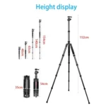 BEXIN BX255C K30 Portable Carbon Fiber Tripod for Camera Dslr - Image 15