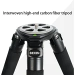 BEXIN ST364C Rugged Camcorder Photographic Carbon Fiber Big Tripod, Max Tube: 36mm - Image 2