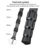 BEXIN ST364C Rugged Camcorder Photographic Carbon Fiber Big Tripod, Max Tube: 36mm - Image 13