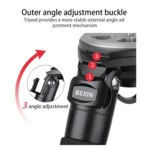 BEXIN ST364C Rugged Camcorder Photographic Carbon Fiber Big Tripod, Max Tube: 36mm - Image 10