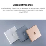 CAT.6 Shielded Pass-through Network Module, Dual Ports Panel + Shielded Pass-through + TV Socket - Image 2