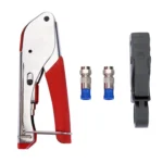 WLXY 518A Crimping Pliers Wire Stripper Repair Hand Tool Set for RG59 / RG6 Coaxial Cable - Image 3