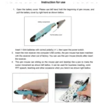2.4GHz Innovative Pen-style Handheld Wireless Smart Mouse for PC Laptop - Image 3