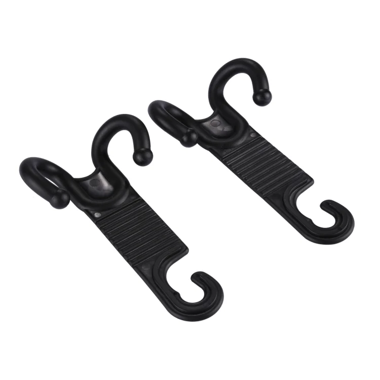 HC2078B_1.webp 2 PCS Young Player Claw Shape Durable Car Seat Back Hook Trunk Bag Hanger Holder Auto Headrest Luggage Hook - Image 2