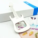 5 PCS Multi-function Guitar Bottle Opener Key Chain Car Key Pendant, Size: 8.5x3.5cm - Image 3