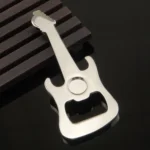 5 PCS Multi-function Guitar Bottle Opener Key Chain Car Key Pendant, Size: 8.5x3.5cm - Image 7