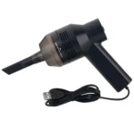 HK-6019A 3.5W Portable USB Powerful Suction Cleaner Computer Keyboard Brush Nozzle Dust Collector Handheld Sucker Clean Kit for Cleaning Laptop PC / Pets, USB Cable Length: 1.8m, DC 5V(Black) - Image 3