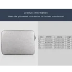 For 14 inch and Below Universal Wearable Oxford Cloth Soft Business Inner Package Laptop Tablet Bag - Image 11