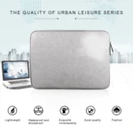 For 14 inch and Below Universal Wearable Oxford Cloth Soft Business Inner Package Laptop Tablet Bag - Image 10