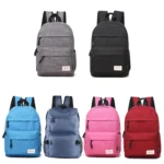 Universal Multi-Function Canvas Cloth Laptop Computer Shoulders Backpack Students Bag for 13-15 inch, Size: 36x25x10cm - Image 2
