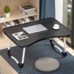 W-shaped Non-slip Legs Adjustable Folding Portable Laptop Desk without Card Slot - Image 2
