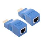 HDMI to RJ45 Extender Adapter (Receiver & Transmitter) by Cat-5e/6 Cable, Transmission Distance: 30m - Image 3
