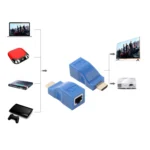 HDMI to RJ45 Extender Adapter (Receiver & Transmitter) by Cat-5e/6 Cable, Transmission Distance: 30m - Image 6