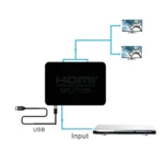 4K HDMI Splitter Full HD 1080p Video HDMI Switch Switcher 1x2 Split Out Amplifier Dual Display for HDTV DVD PS3 Xbox - Image 9