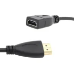 HDMI Male to HDMI Female Retractable Coiled Adapter Cable, Coiled Cable Stretches to 2.4m - Image 3