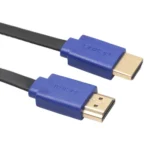 1.8m HDMI 1.4 (1080P) Gold Plated Connectors HDMI Male to HDMI Male Retractable Flat Cable - Image 4