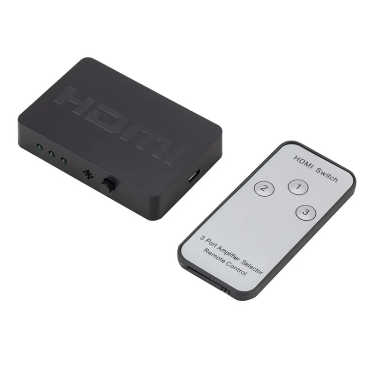 HDMI0098_4.webp ZMT043 HDMI Switch 3 into 1 out 3D 1080P Video Switch with Remote Control - Image 5